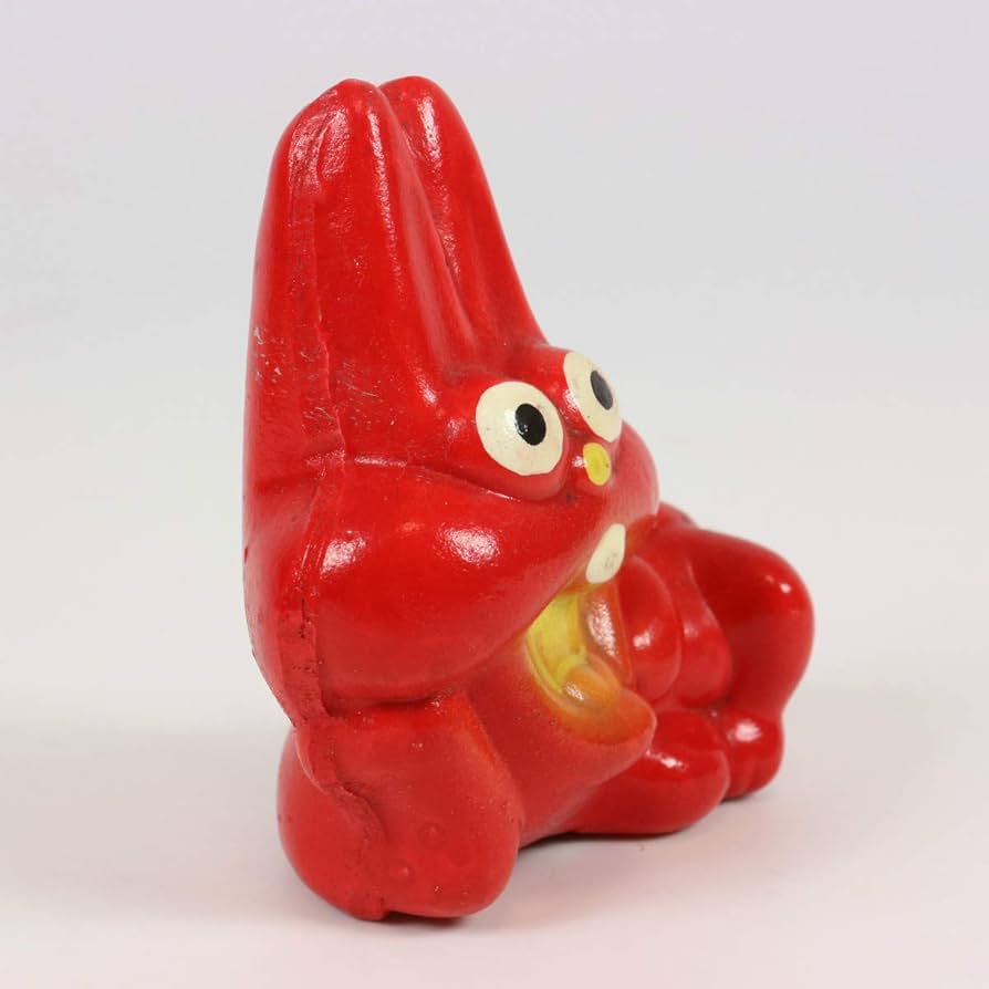 昭和レトロ 当時物 ニャロメ風鈴 ソフビ 赤塚不二夫 昭和レトロ 当時物 ニャロメ風鈴 ソフビ 赤塚不二夫
